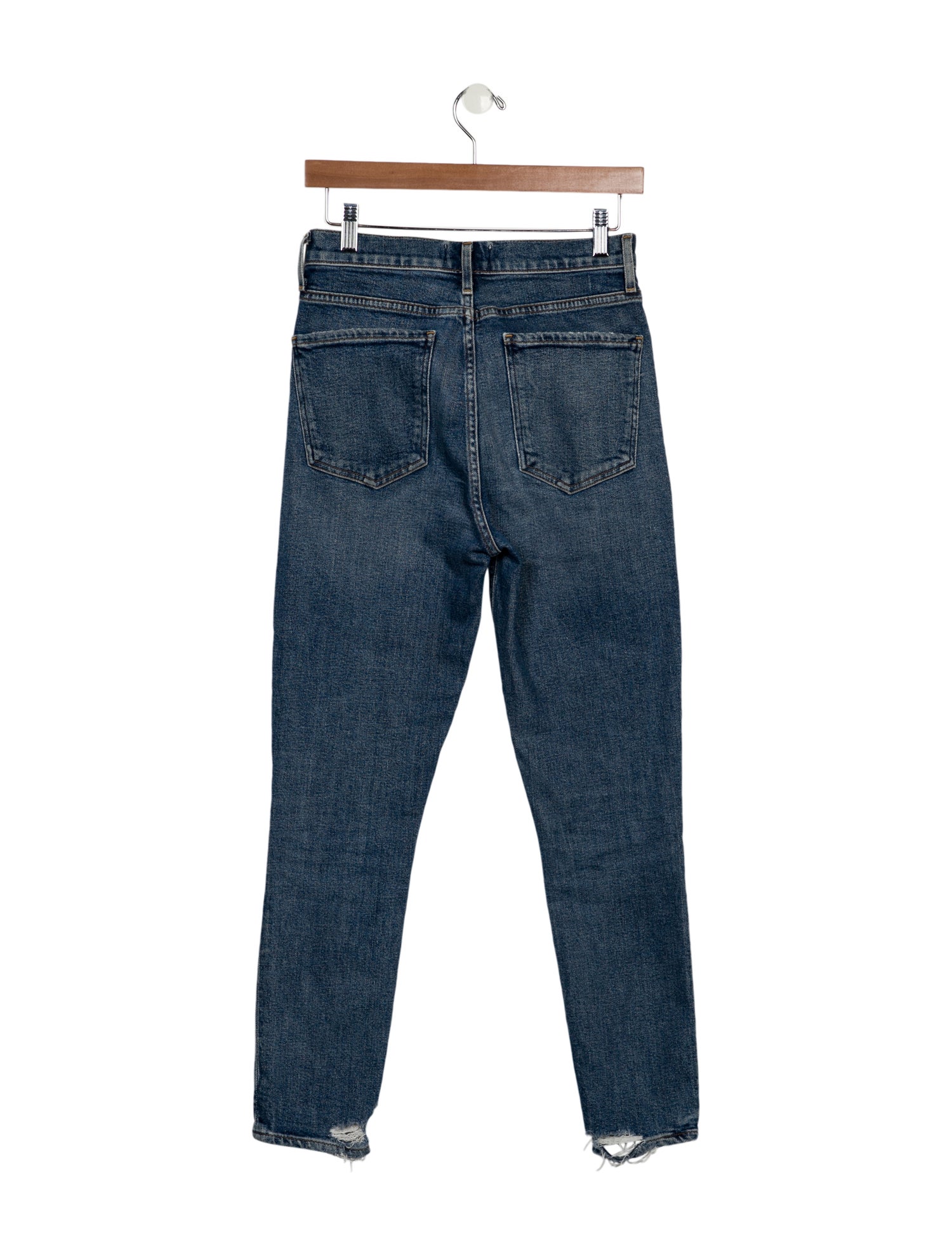 AGOLDE High-Rise Skinny Leg Jeans
