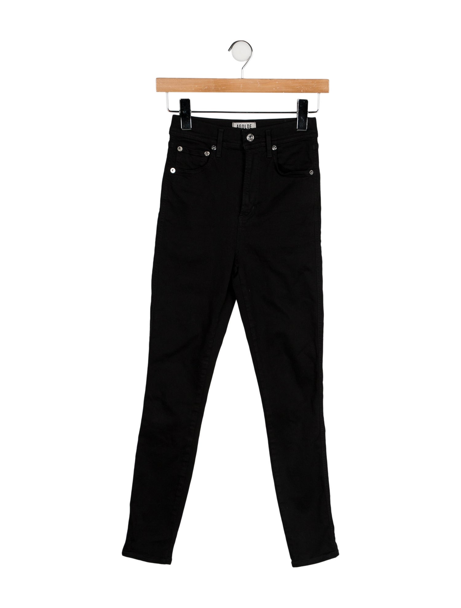 AGOLDE Mid-Rise Skinny Leg Jeans