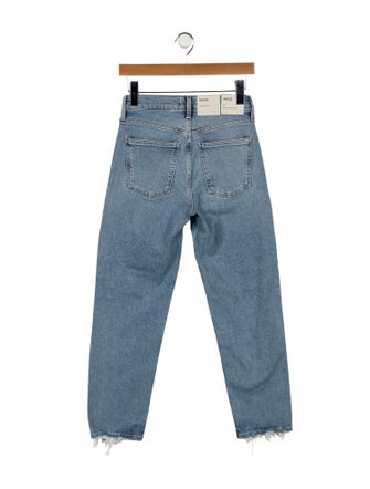 AGOLDE Mid-Rise Straight Leg Jeans