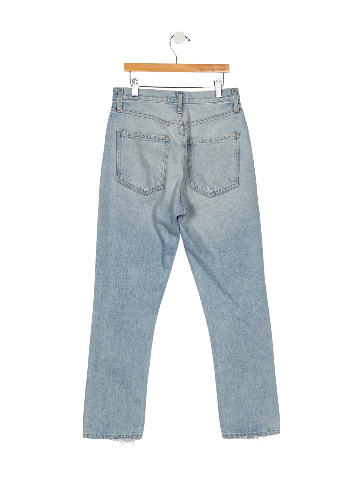 AGOLDE High-Rise Straight Leg Jeans