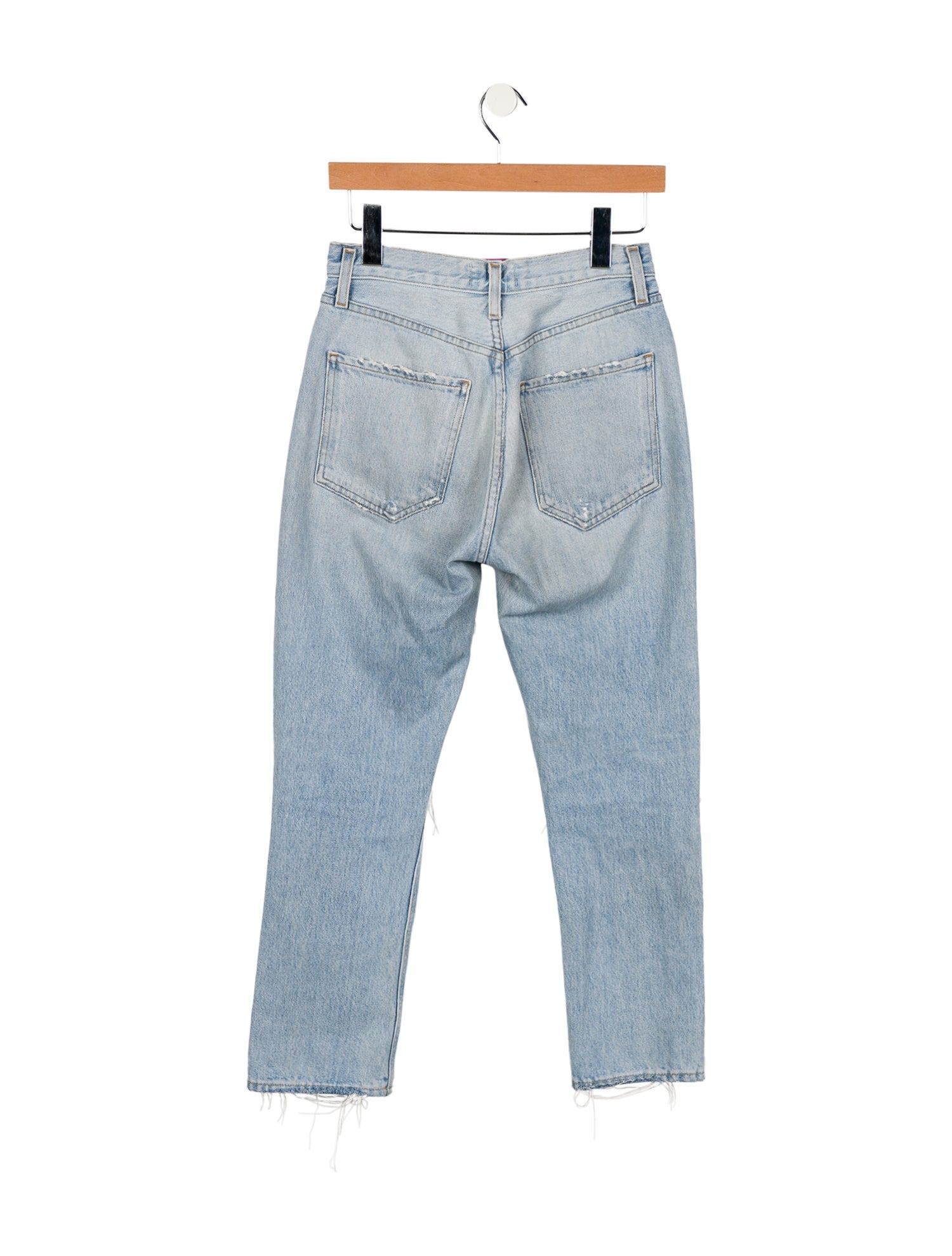 AGOLDE High-Rise Straight Leg Jeans
