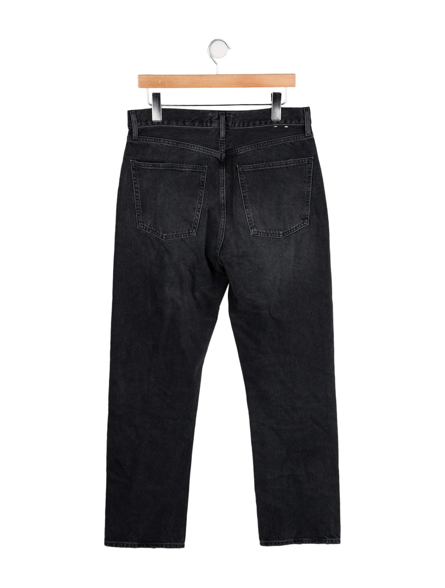 AGOLDE High-Rise Straight Leg Jeans