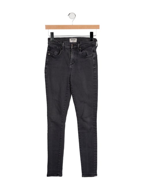 AGOLDE Mid-Rise Skinny Leg Jeans