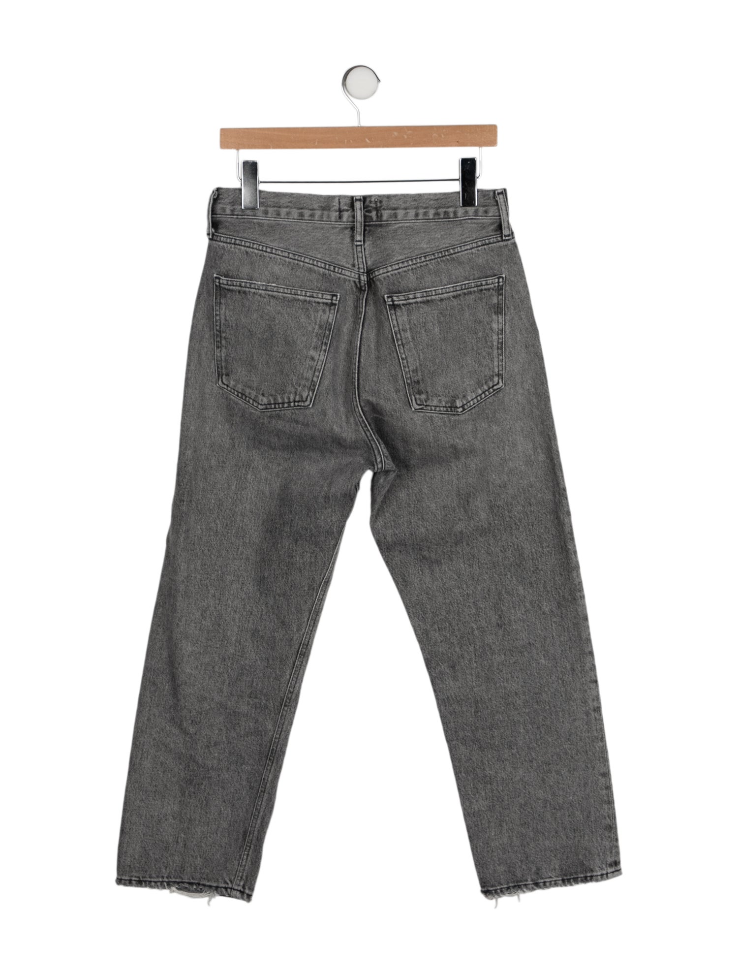 AGOLDE High-Rise Straight Leg Jeans