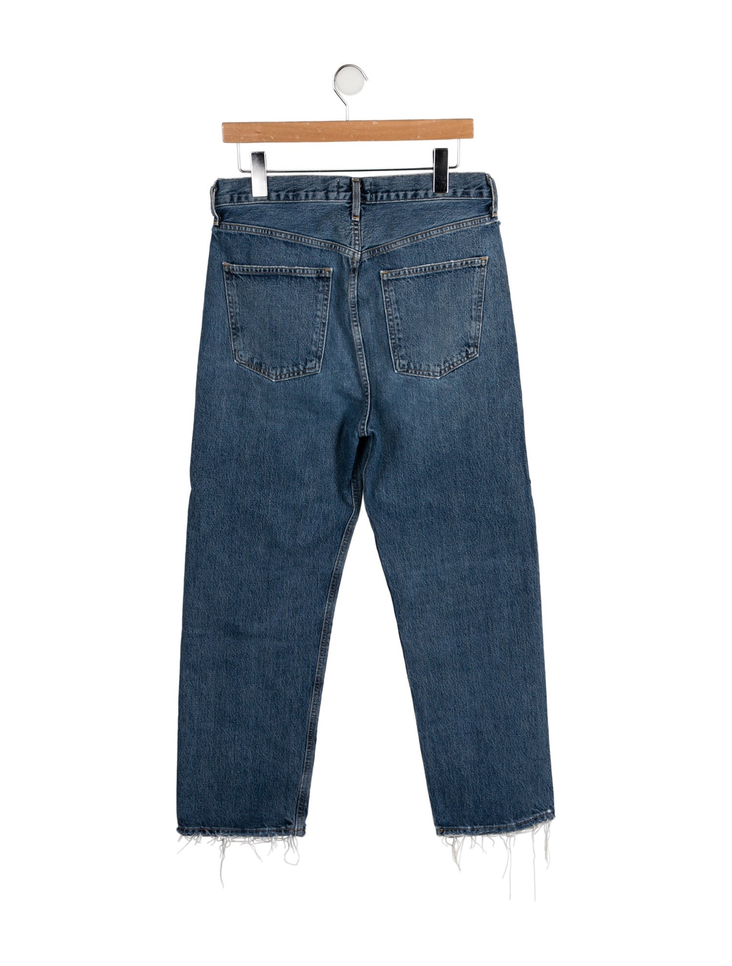 AGOLDE High-Rise Straight Leg Jeans
