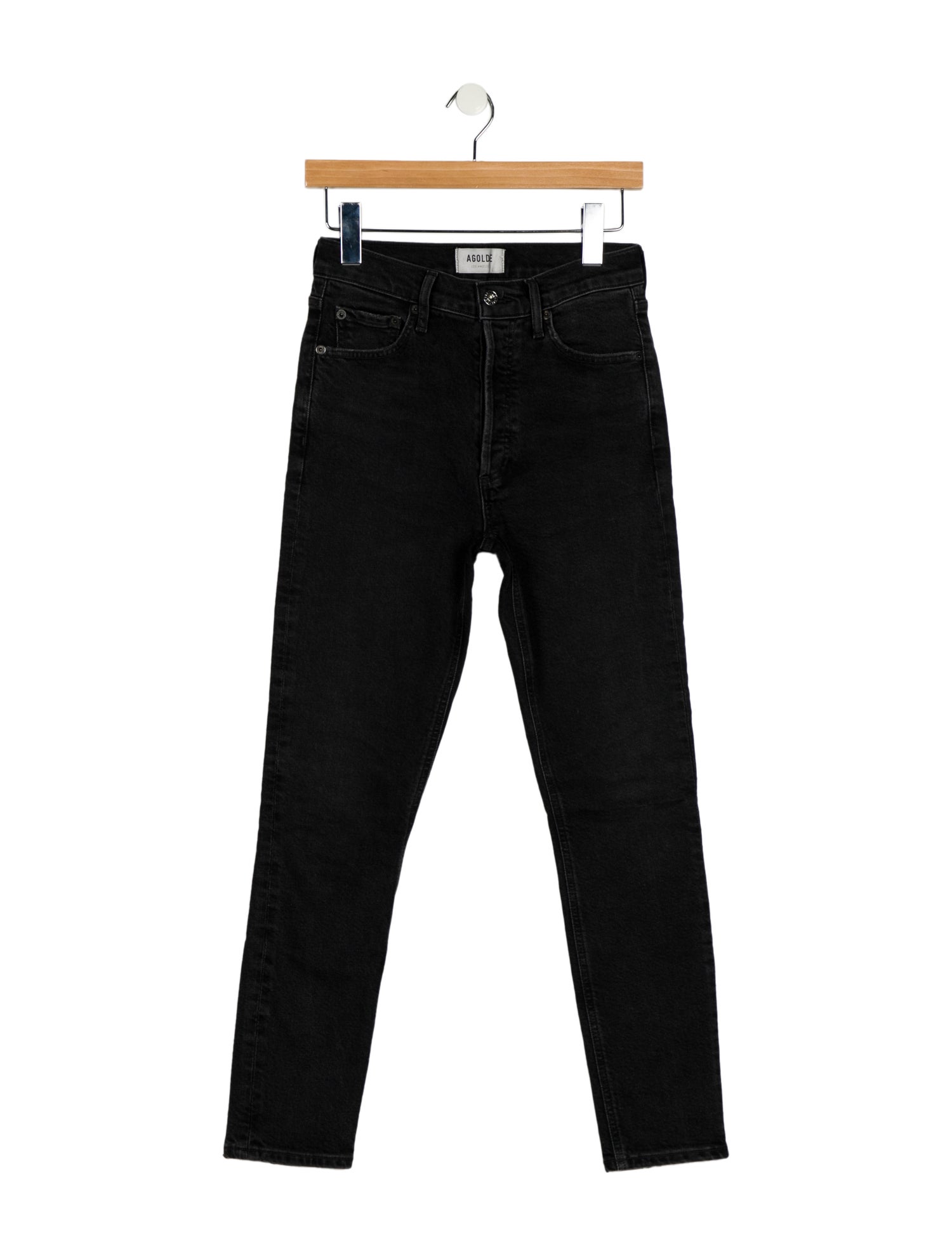 AGOLDE Mid-Rise Skinny Leg Jeans
