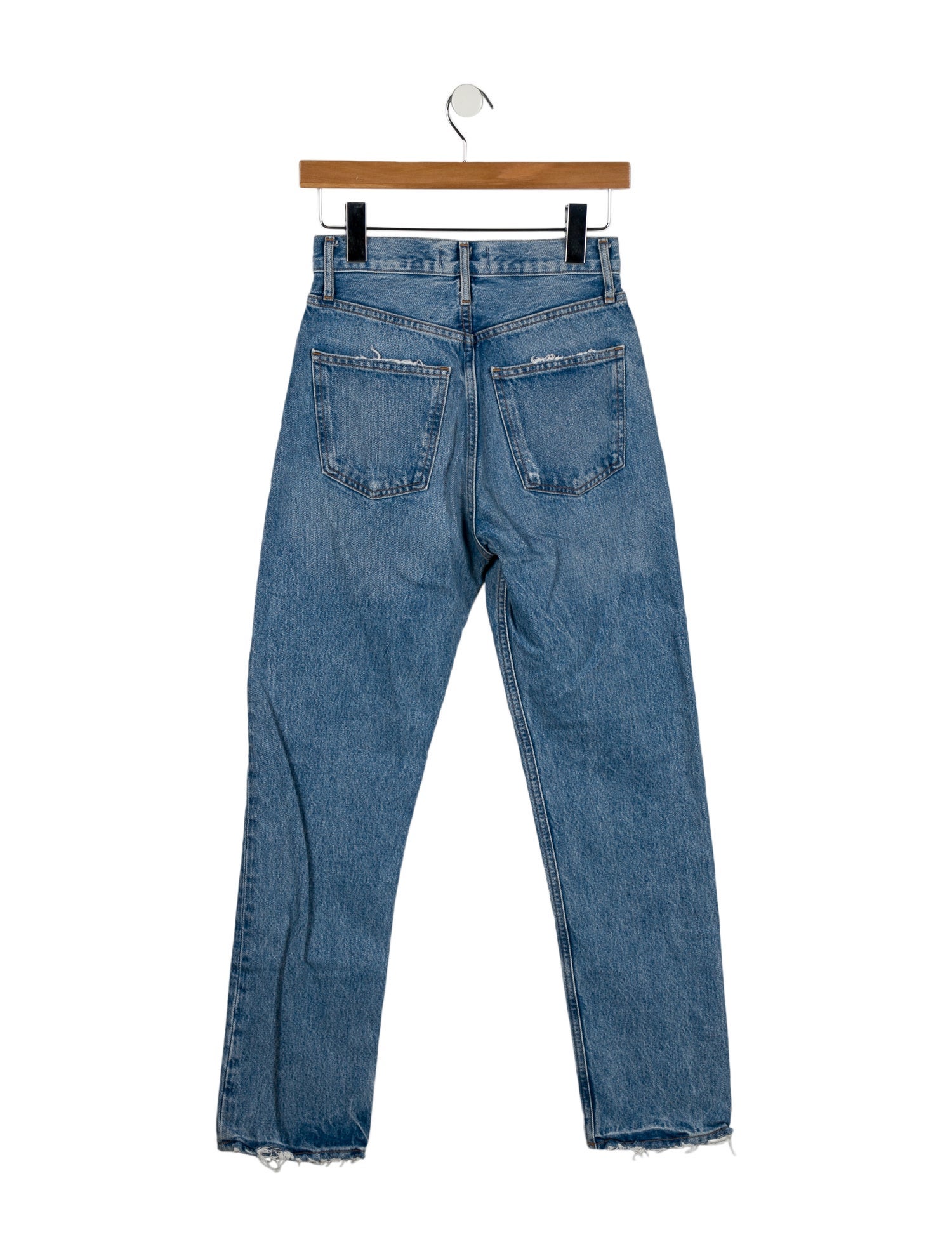 AGOLDE High-Rise Straight Leg Jeans