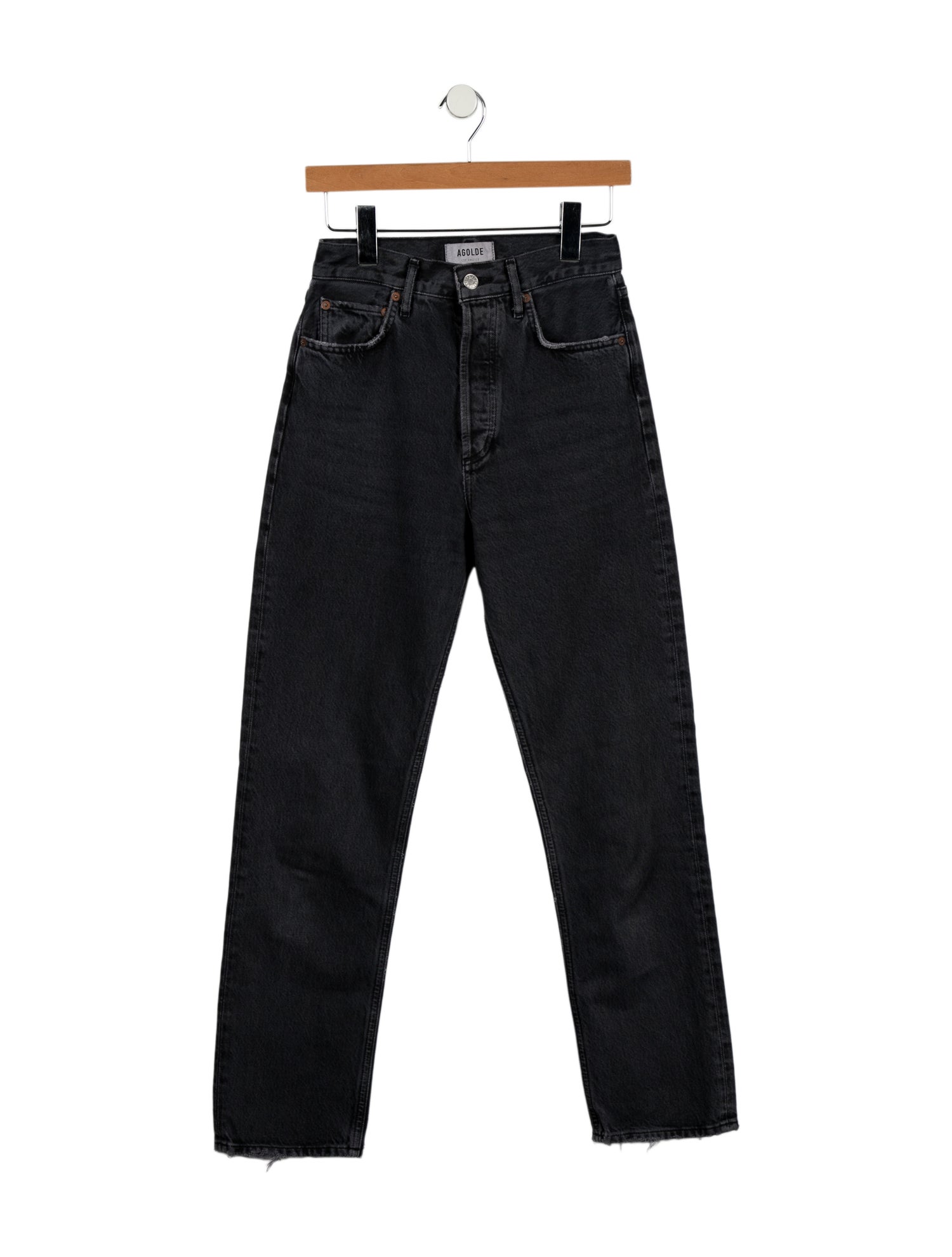 AGOLDE High-Rise Straight Leg Jeans