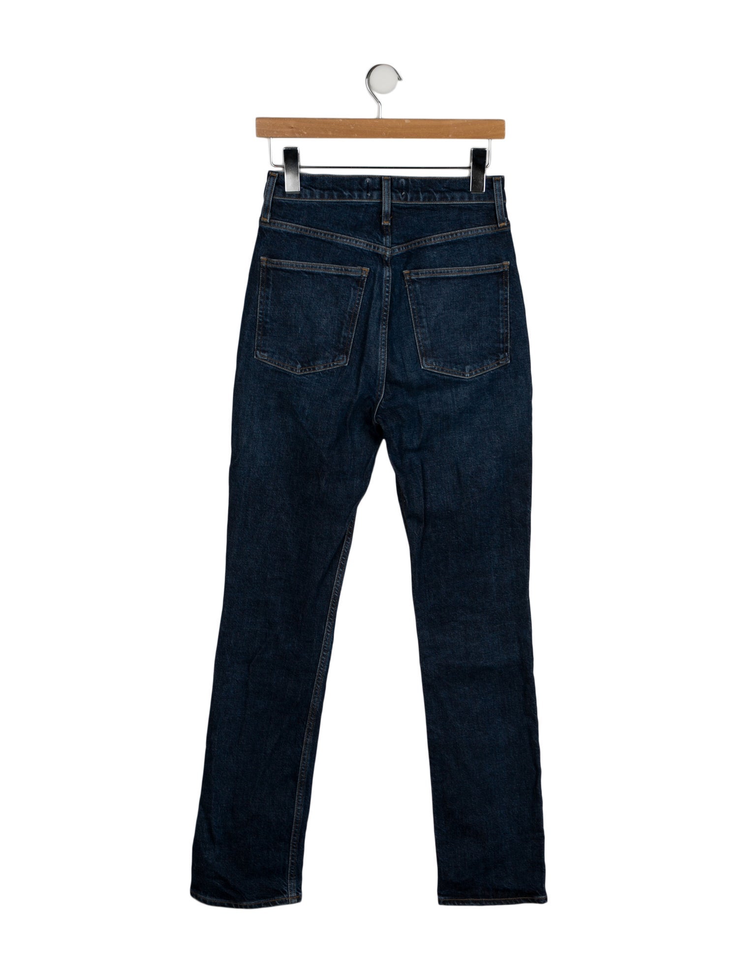 AGOLDE High-Rise Straight Leg Jeans