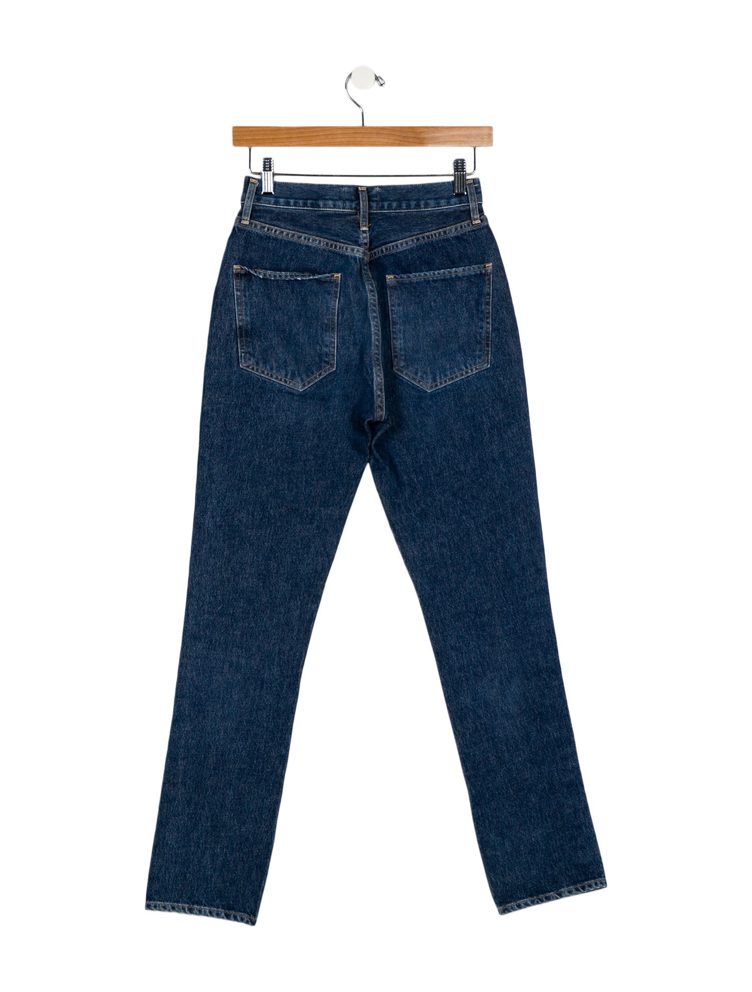 AGOLDE High-Rise Straight Leg Jeans