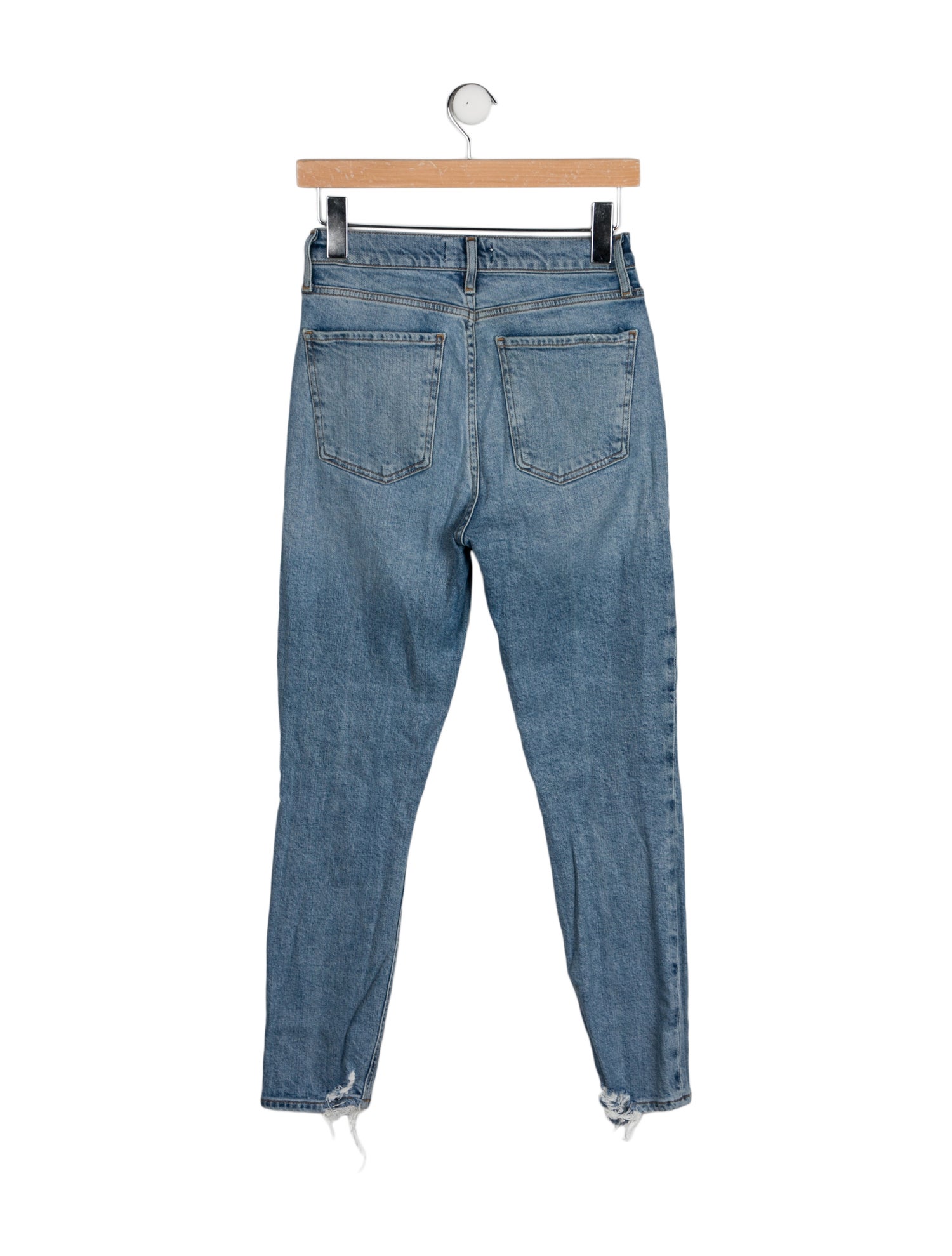 AGOLDE Mid-Rise Skinny Leg Jeans