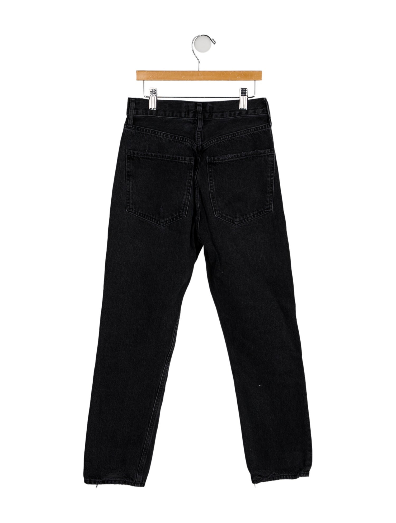 AGOLDE Mid-Rise Straight Leg Jeans