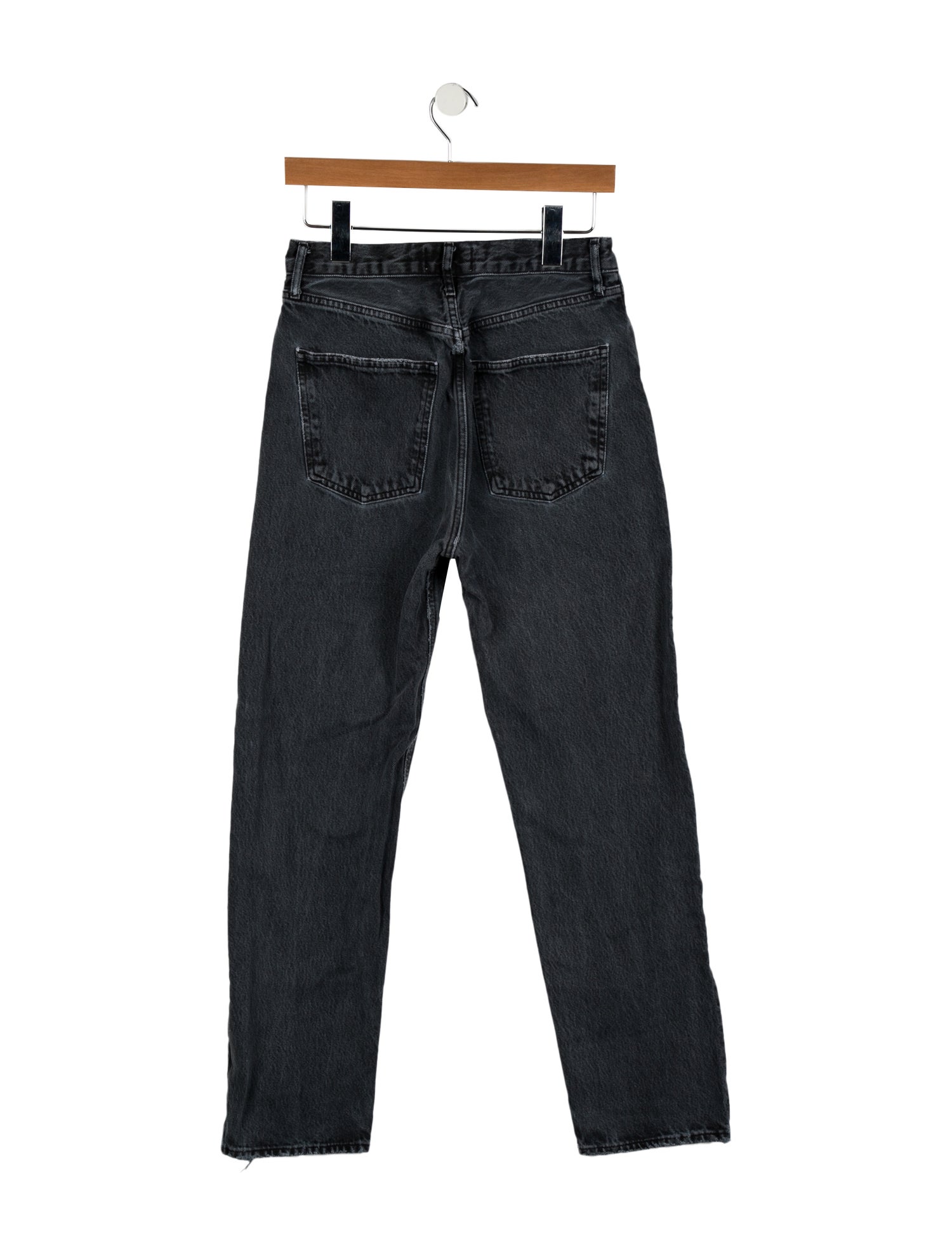 AGOLDE High-Rise Straight Leg Jeans