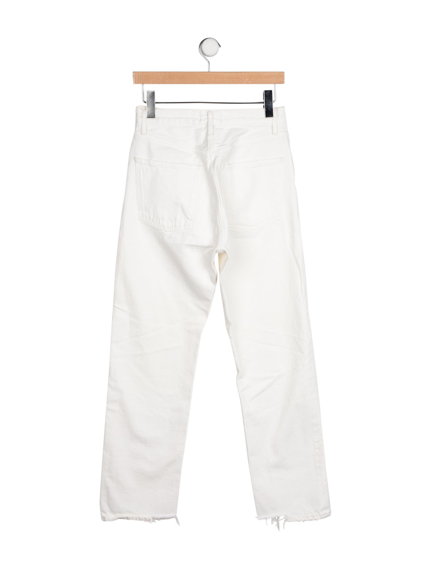 AGOLDE High-Rise Straight Leg Jeans