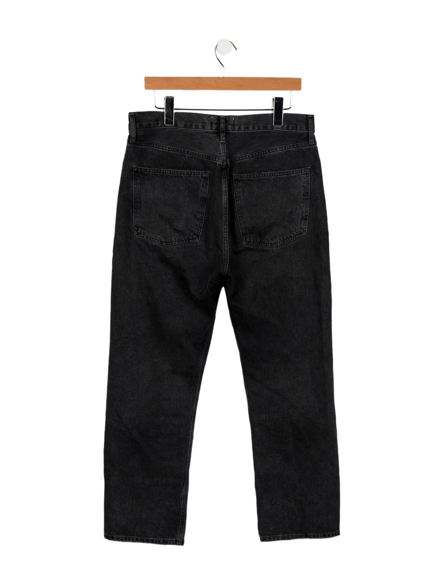 AGOLDE High-Rise Straight Leg Jeans
