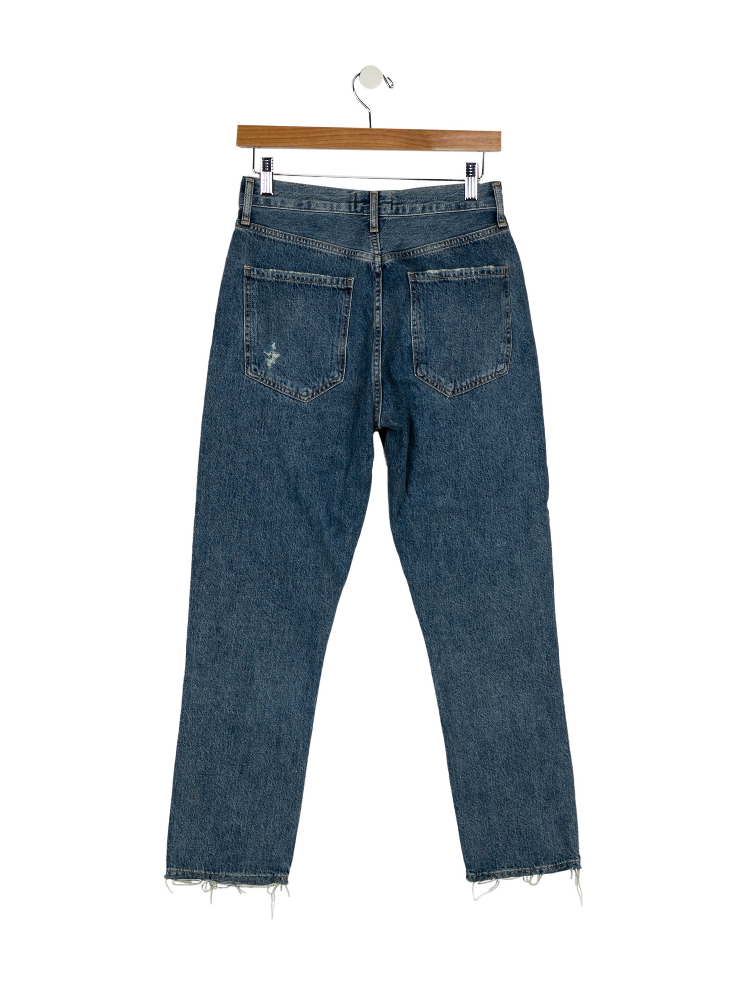 AGOLDE High-Rise Straight Leg Jeans