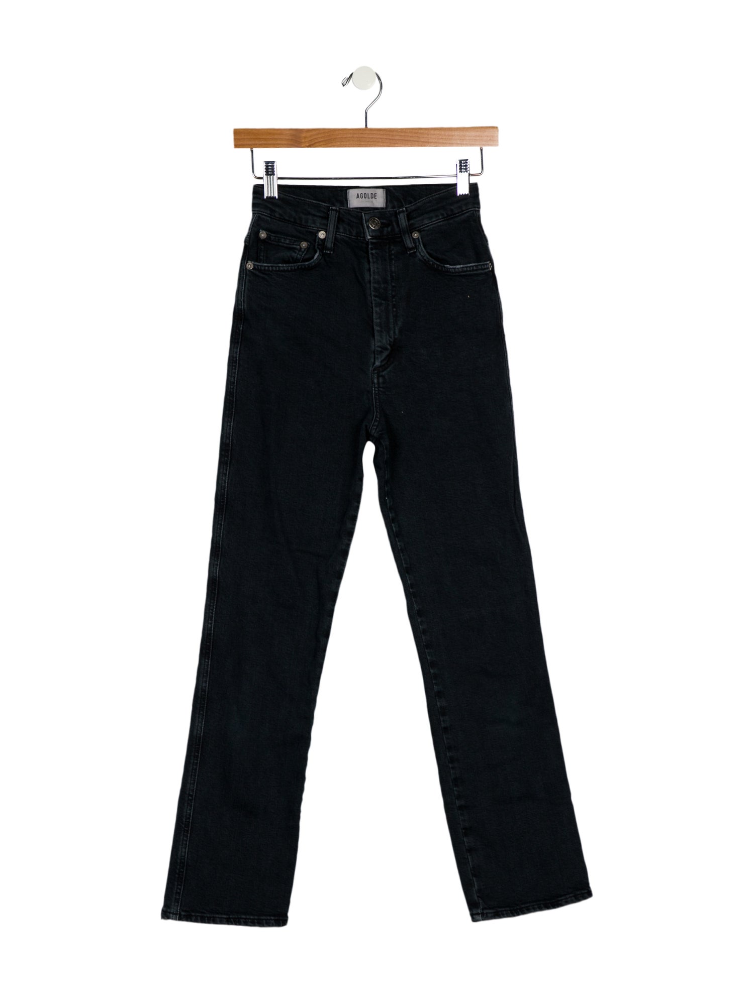AGOLDE High-Rise Straight Leg Jeans