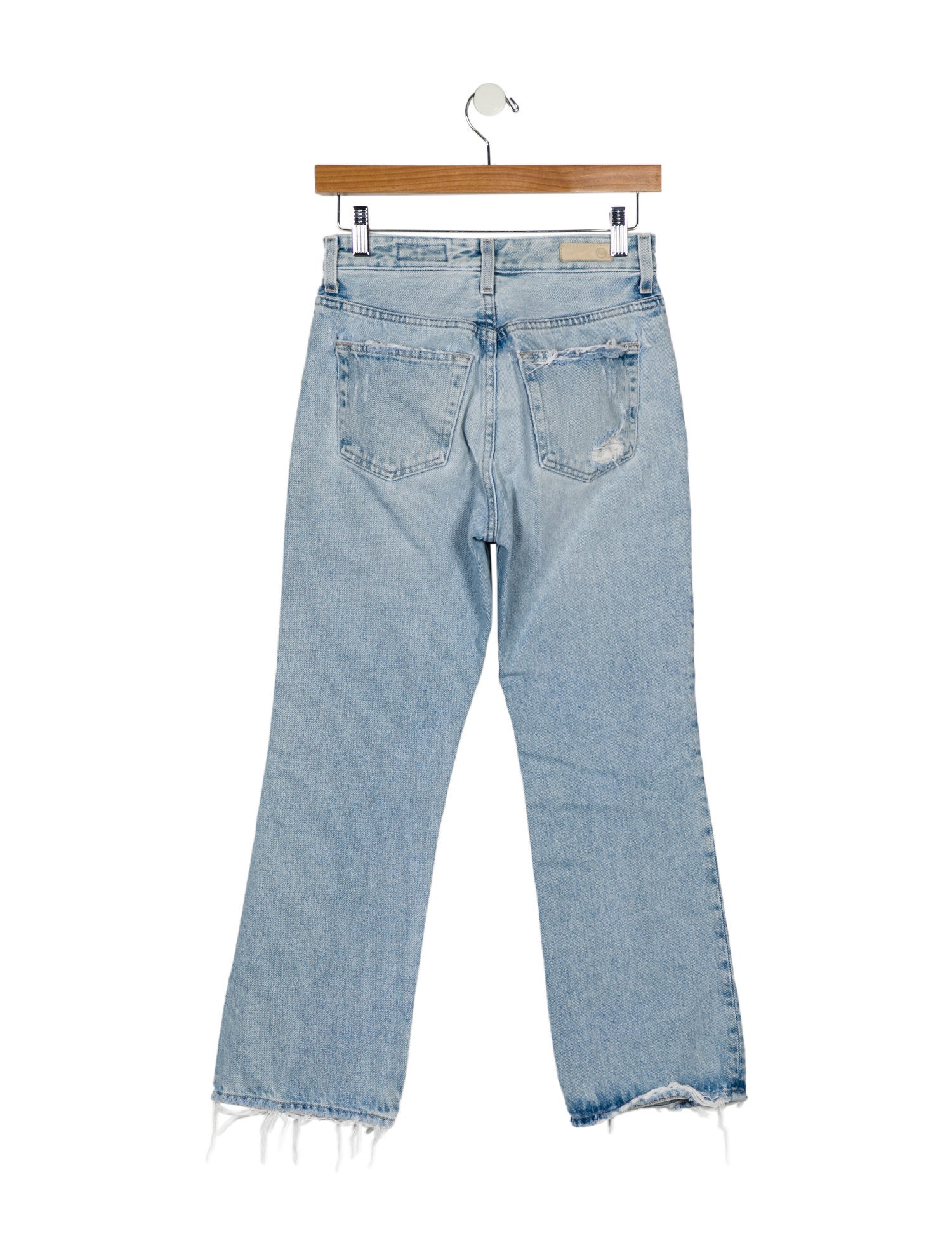AGOLDE High-Rise Straight Leg Jeans
