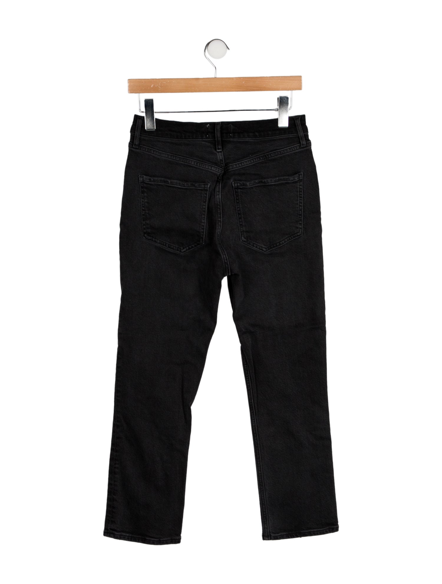 AGOLDE High-Rise Straight Leg Jeans