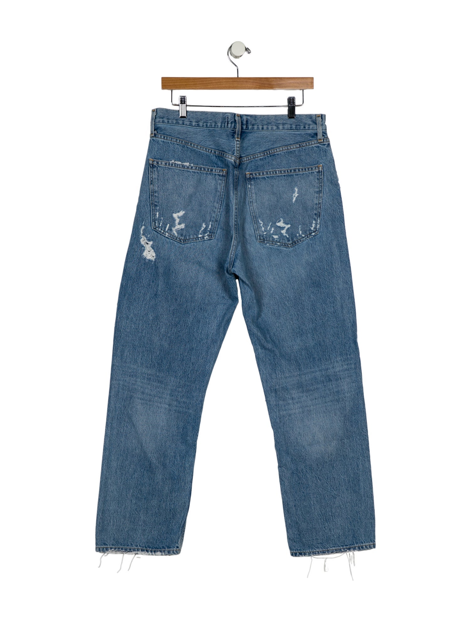 AGOLDE High-Rise Straight Leg Jeans