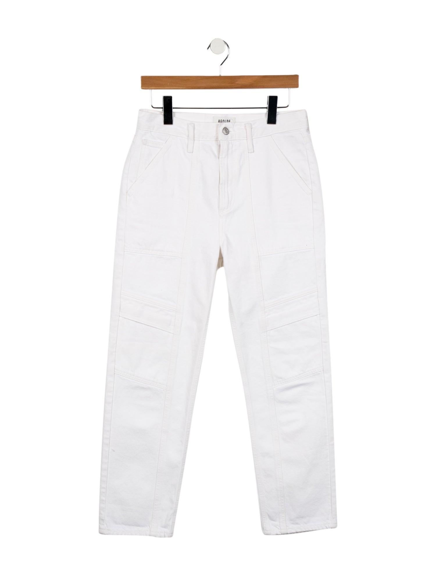 AGOLDE High-Rise Straight Leg Jeans