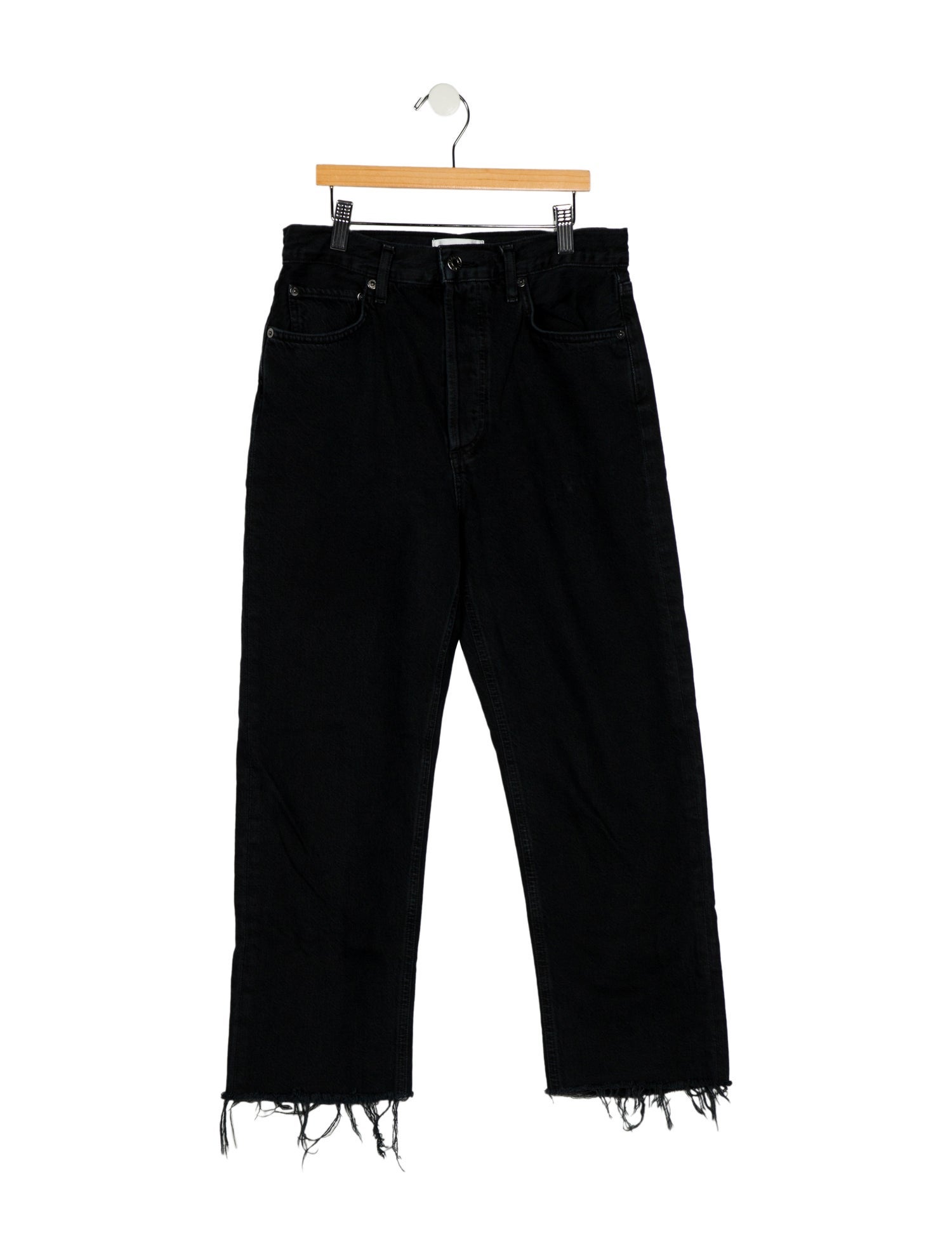 AGOLDE High-Rise Straight Leg Jeans