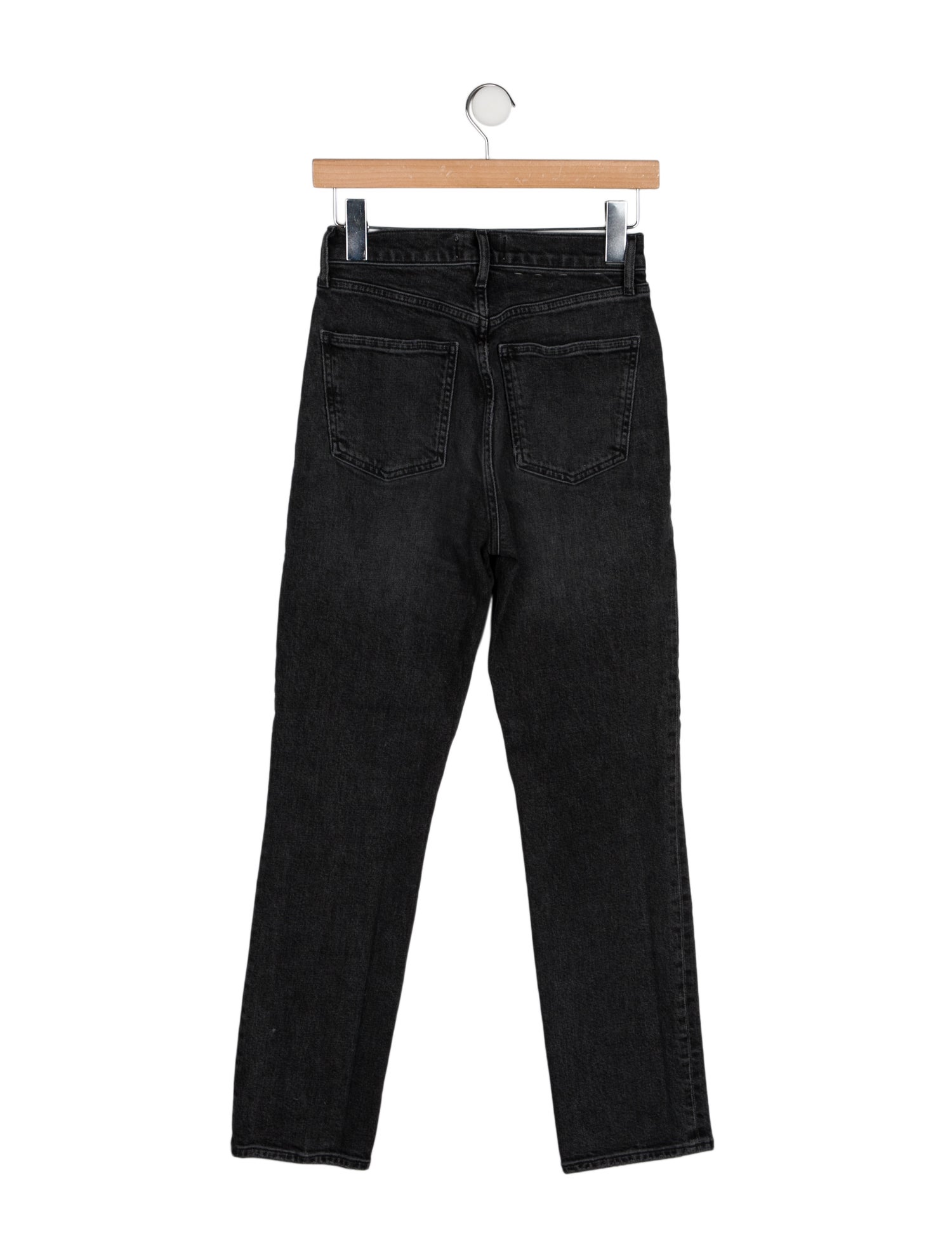 AGOLDE High-Rise Straight Leg Jeans