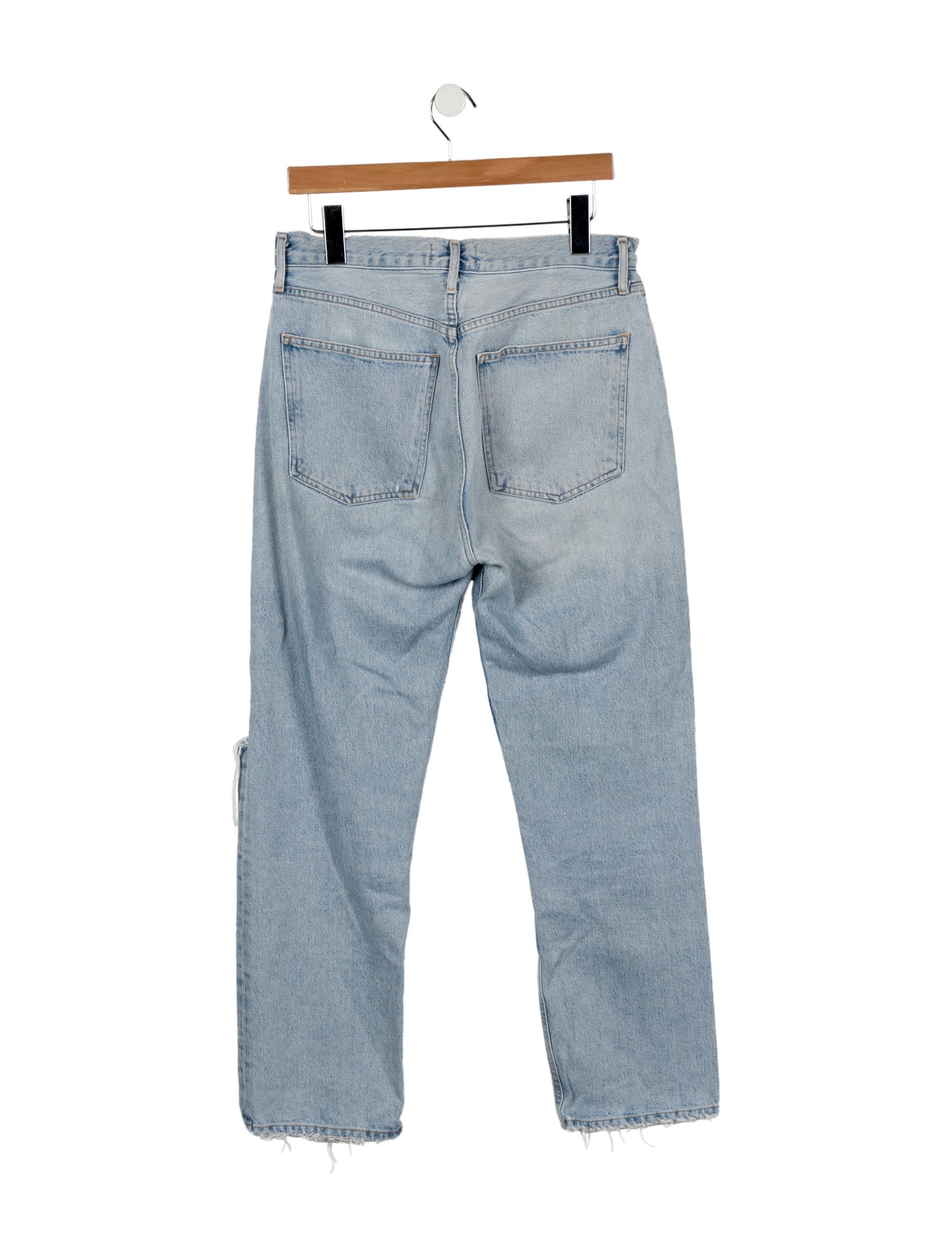 AGOLDE High-Rise Straight Leg Jeans
