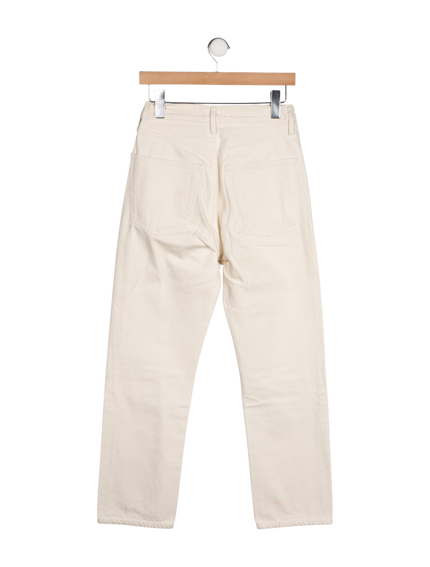 AGOLDE High-Rise Straight Leg Jeans