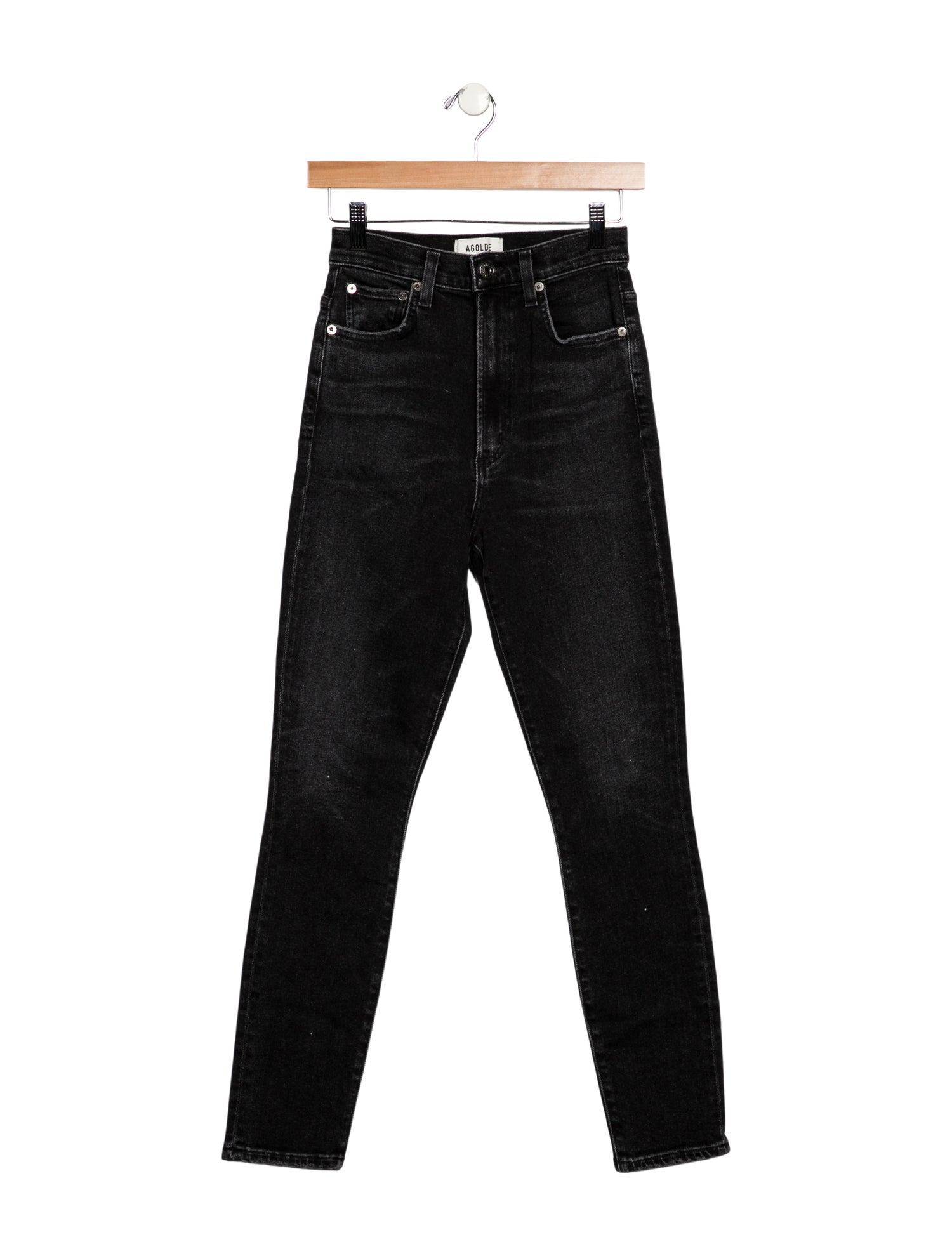 AGOLDE High-Rise Skinny Leg Jeans