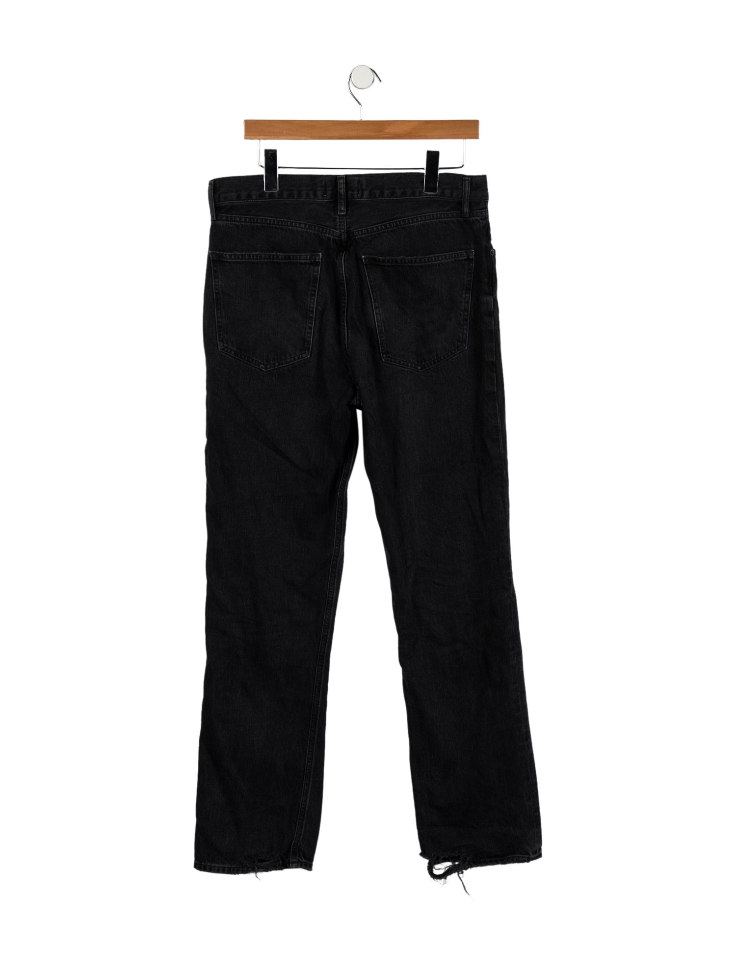 AGOLDE High-Rise Straight Leg Jeans