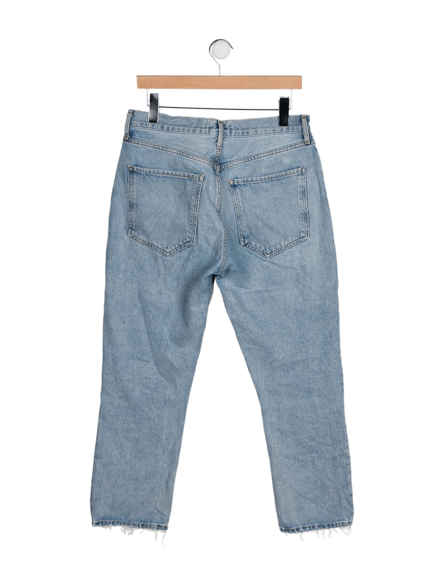 AGOLDE High-Rise Straight Leg Jeans