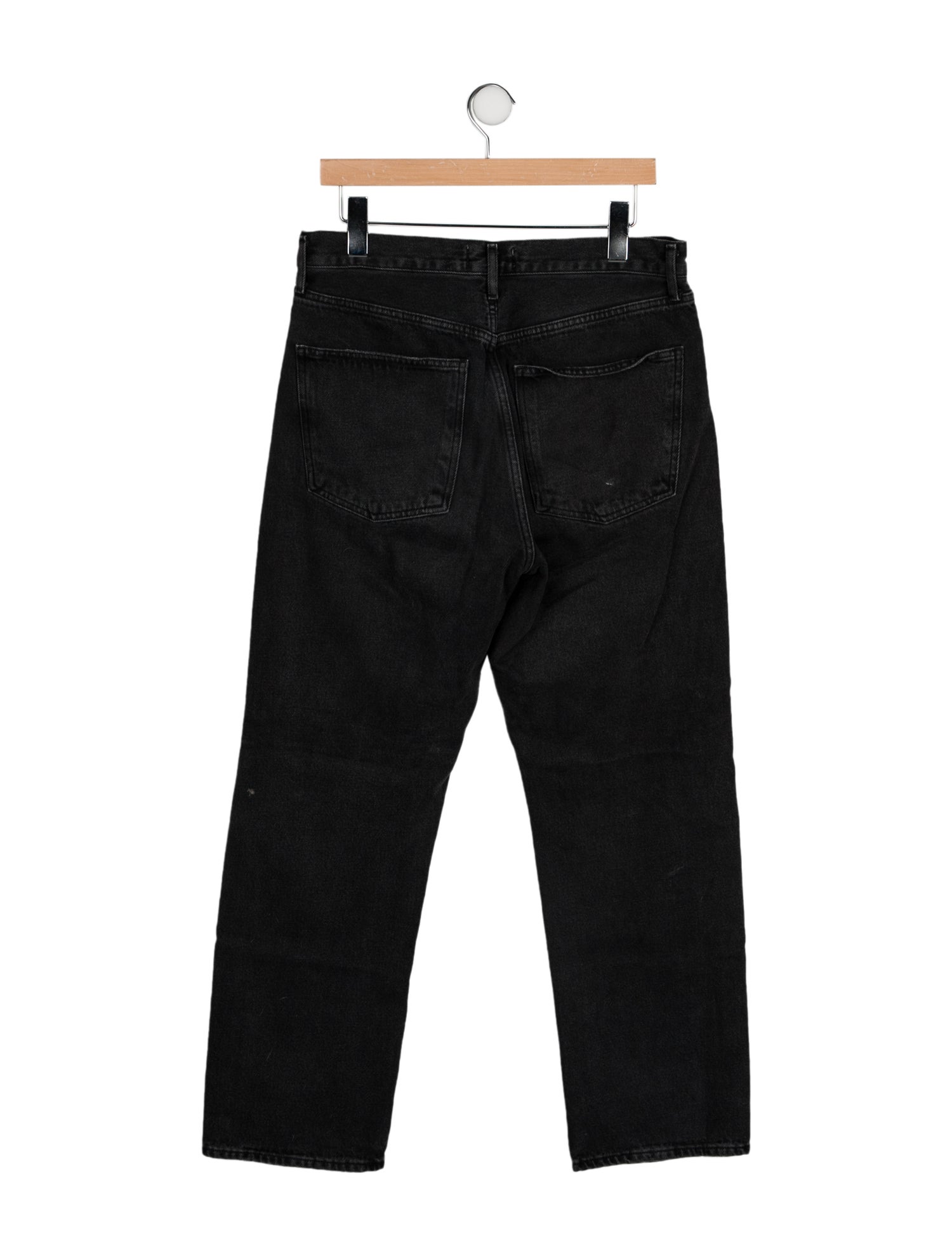 AGOLDE High-Rise Straight Leg Jeans