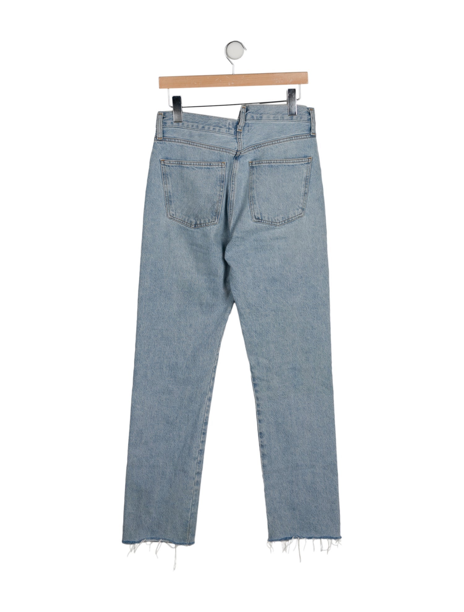 AGOLDE High-Rise Straight Leg Jeans