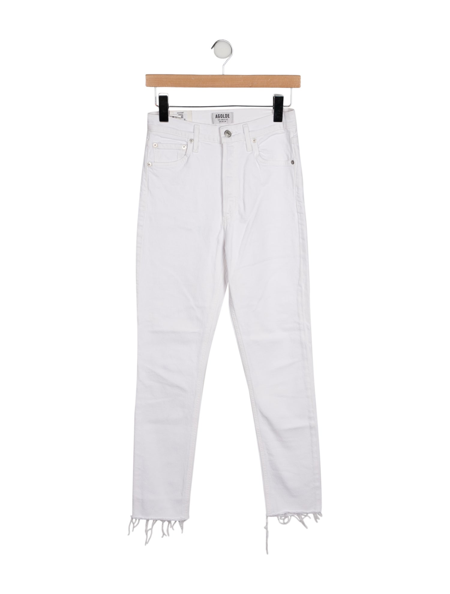 AGOLDE High-Rise Skinny Leg Jeans