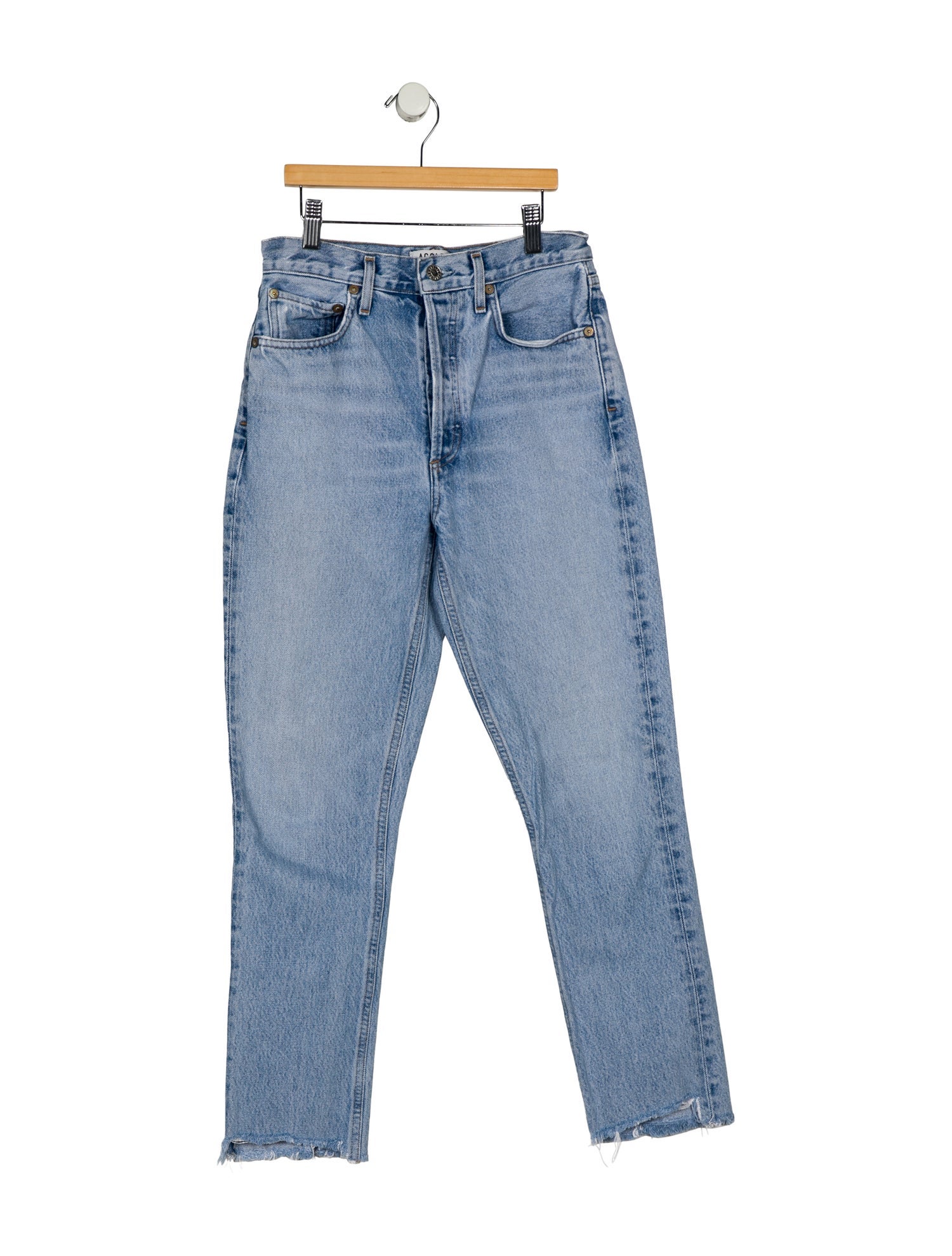 AGOLDE High-Rise Skinny Leg Jeans