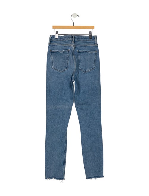 AGOLDE Mid-Rise Skinny Leg Jeans