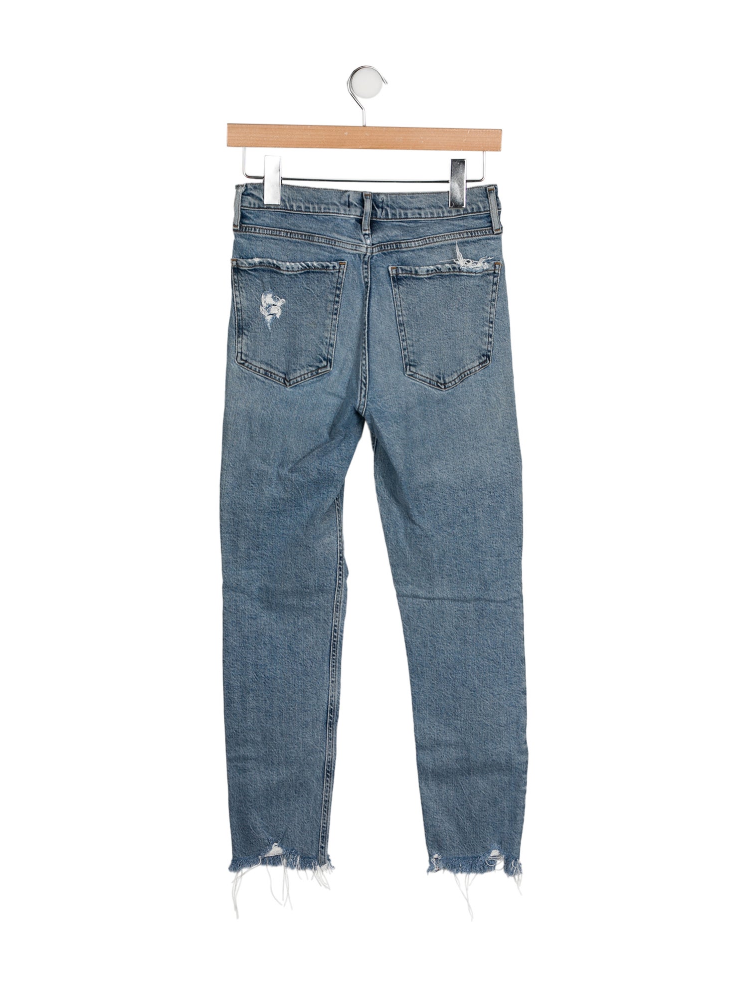 AGOLDE High-Rise Skinny Leg Jeans