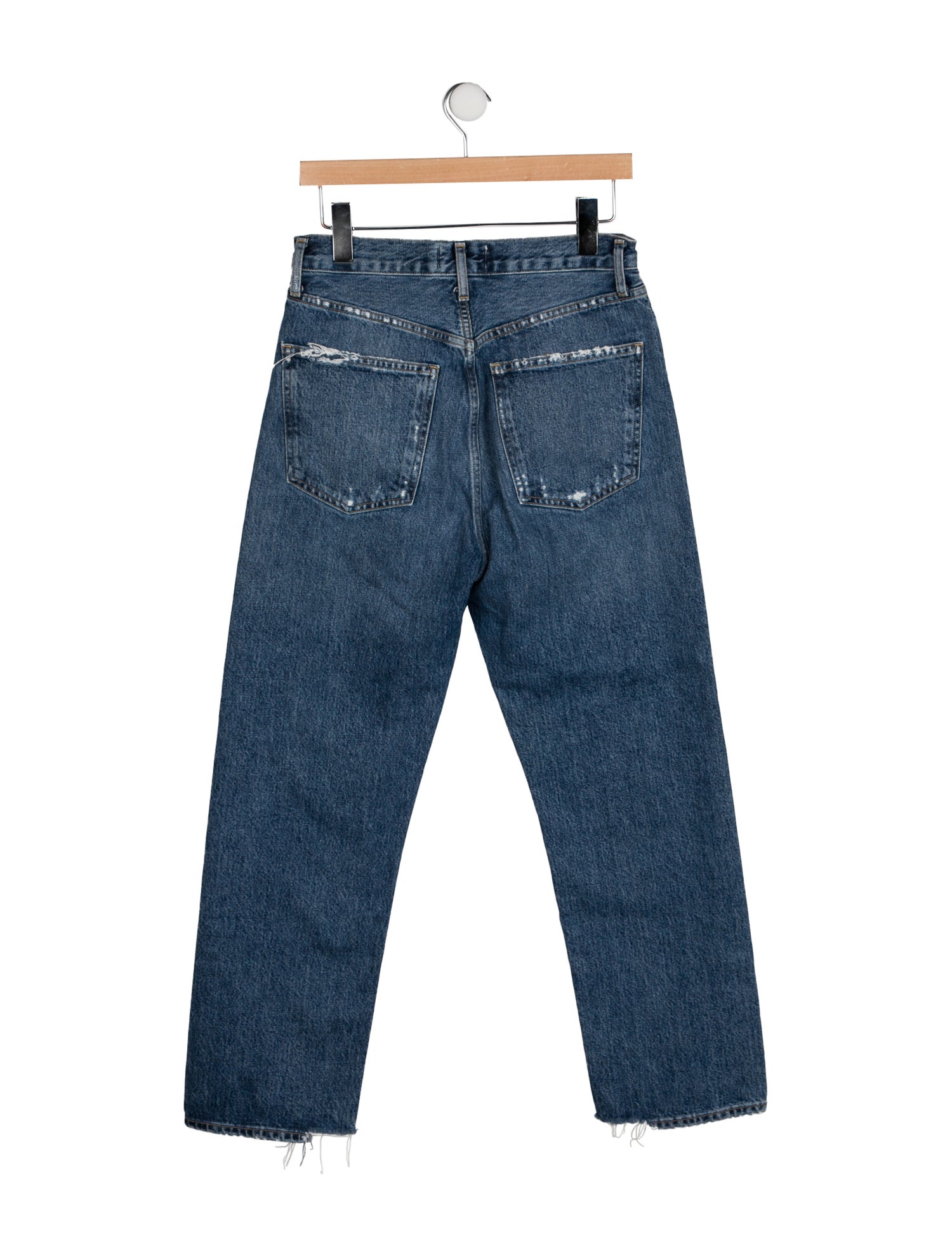 AGOLDE High-Rise Straight Leg Jeans