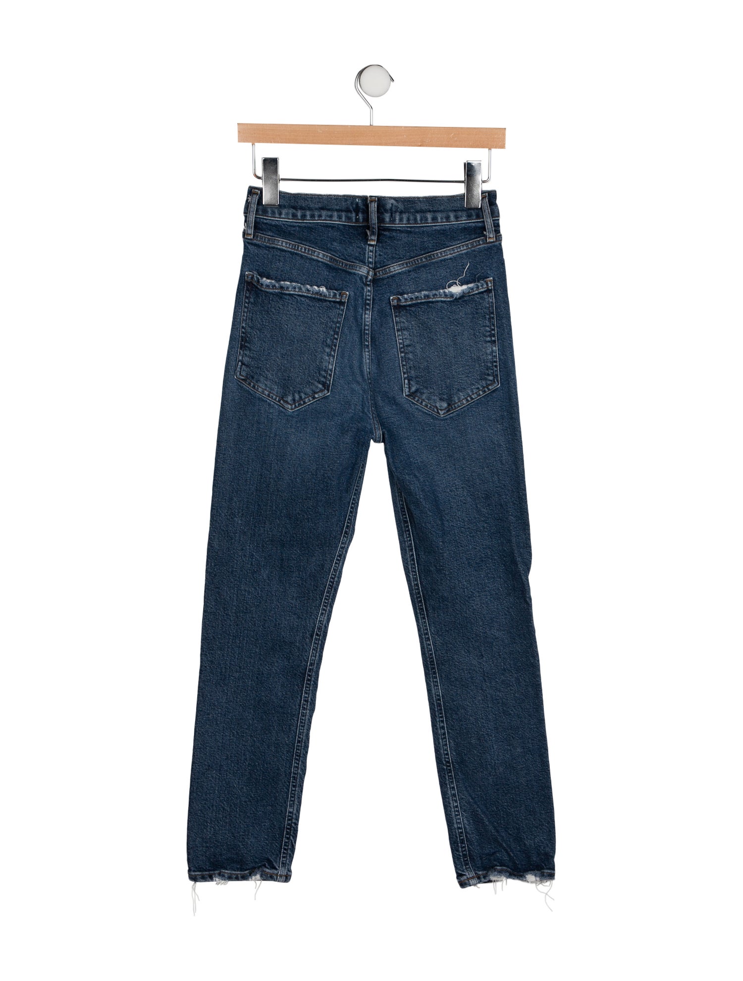 AGOLDE Mid-Rise Skinny Leg Jeans
