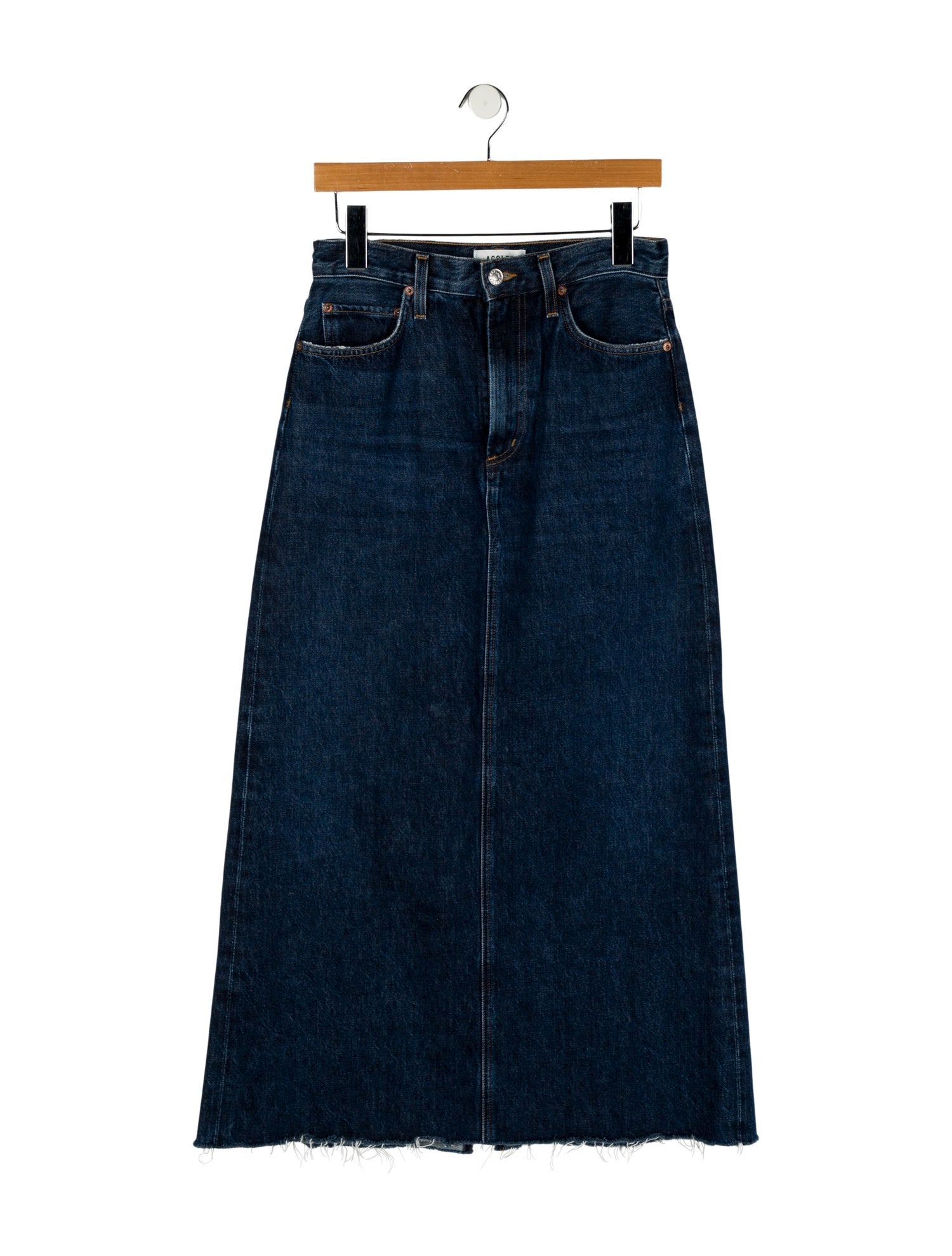 AGOLDE Midi Length Skirt