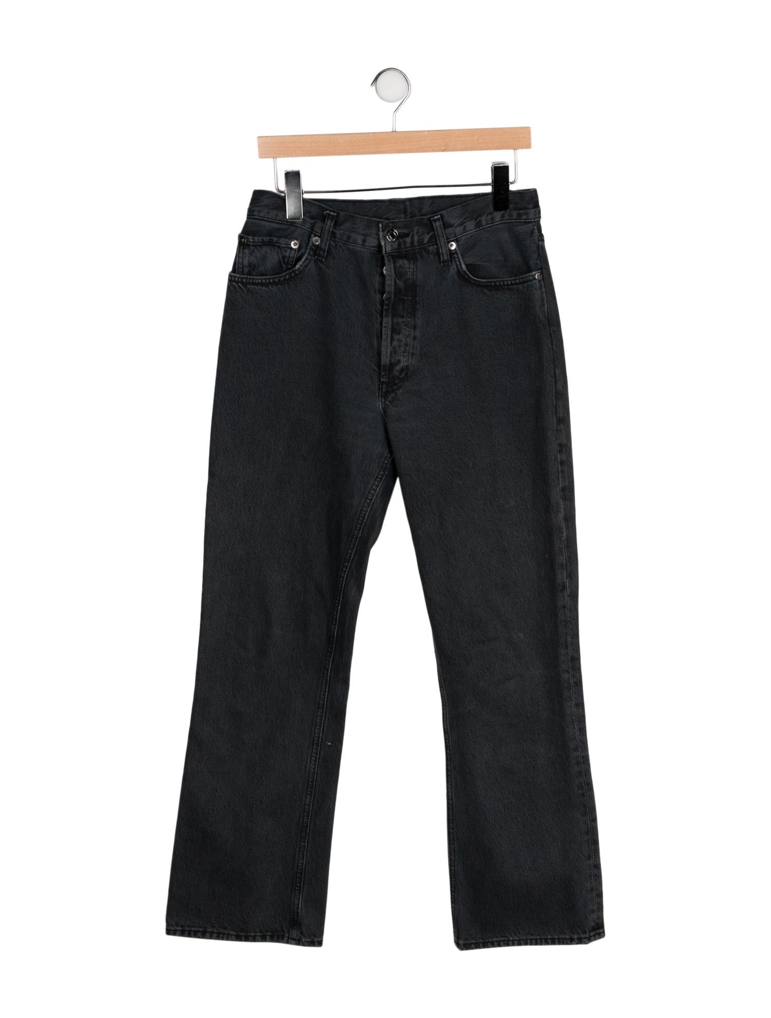 AGOLDE Mid-Rise Wide Leg Jeans