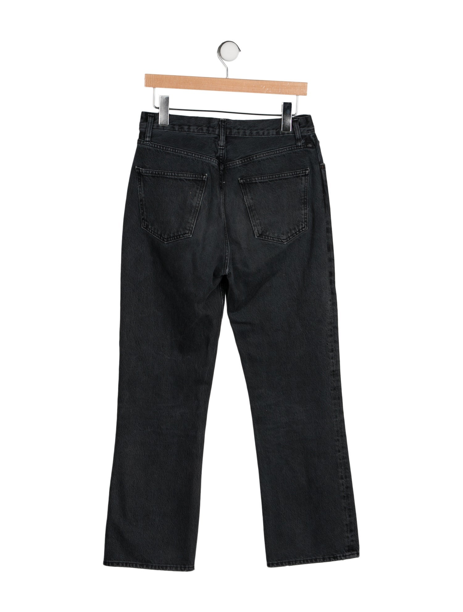AGOLDE Mid-Rise Wide Leg Jeans