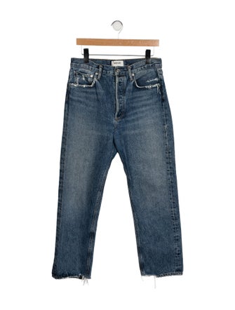 AGOLDE High-Rise Straight Leg Jeans