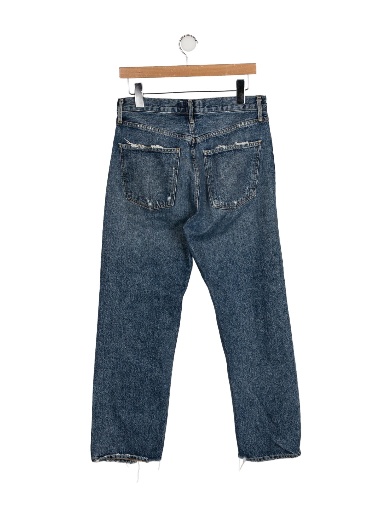 AGOLDE High-Rise Straight Leg Jeans
