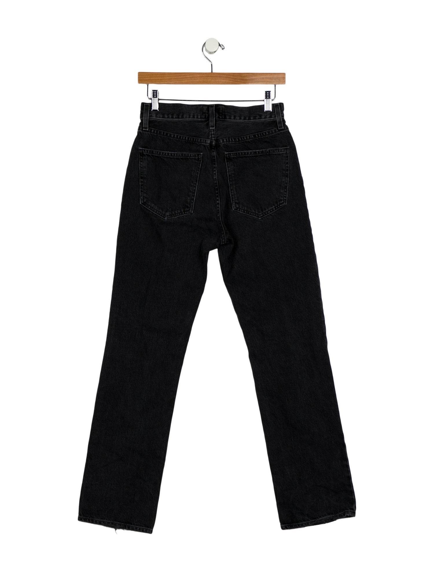 AGOLDE Mid-Rise Straight Leg Jeans
