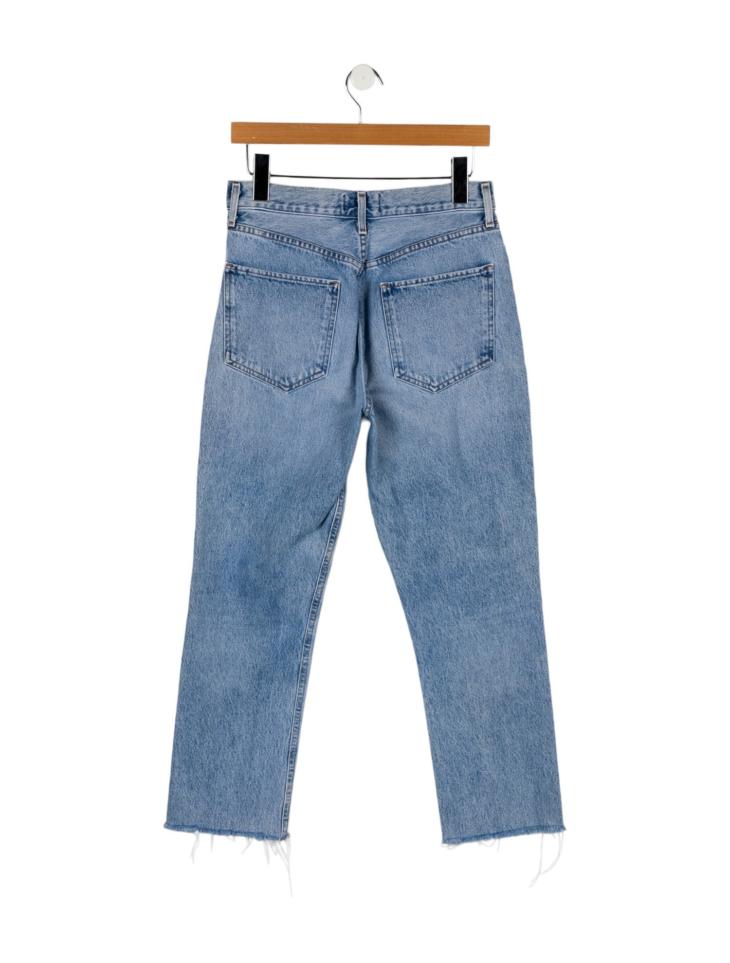 AGOLDE High-Rise Straight Leg Jeans