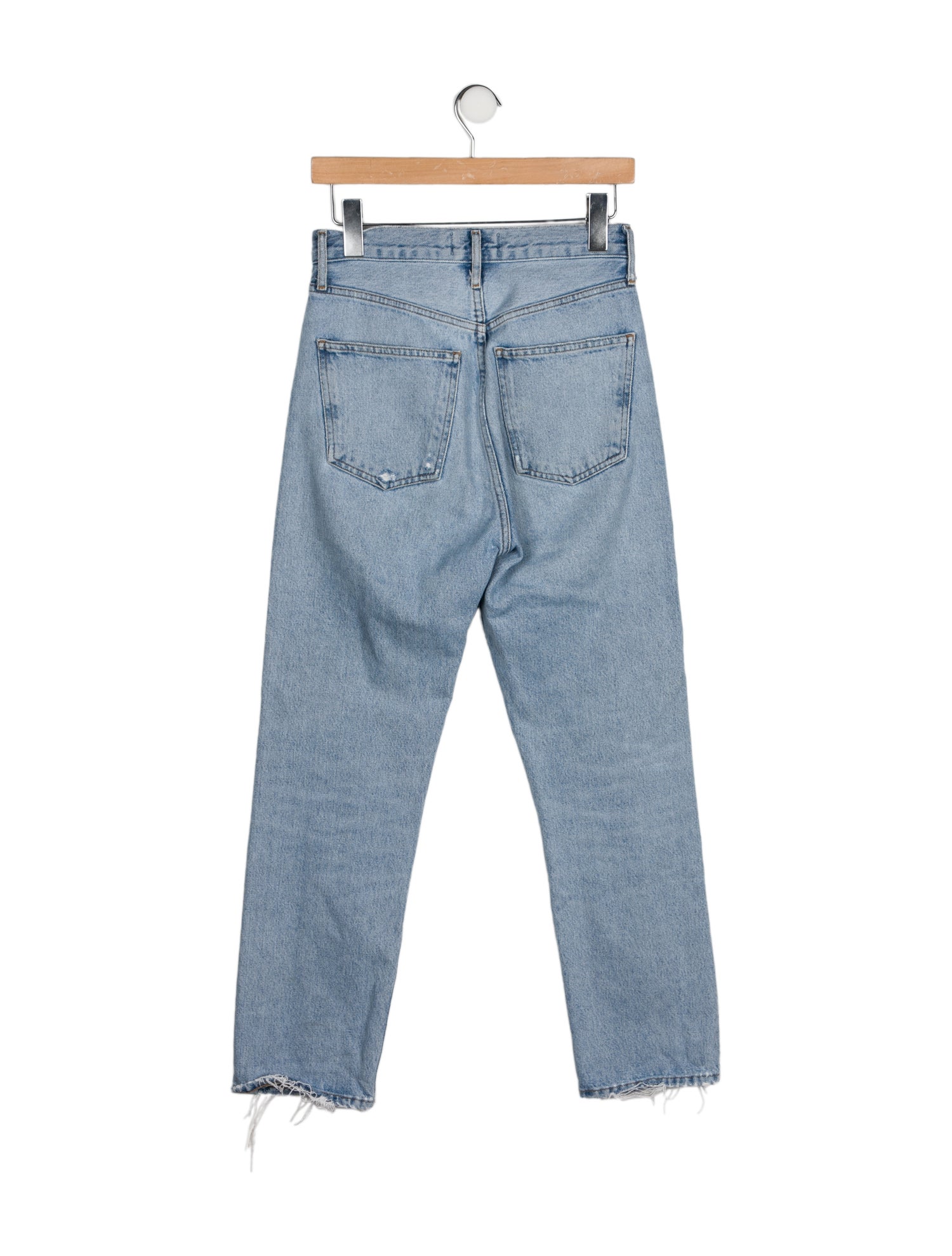 AGOLDE High-Rise Straight Leg Jeans