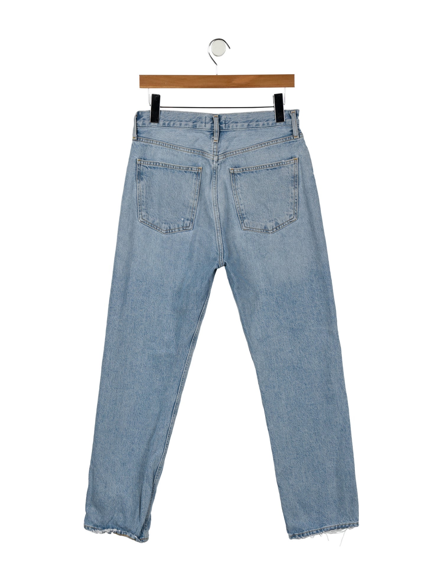 AGOLDE High-Rise Straight Leg Jeans