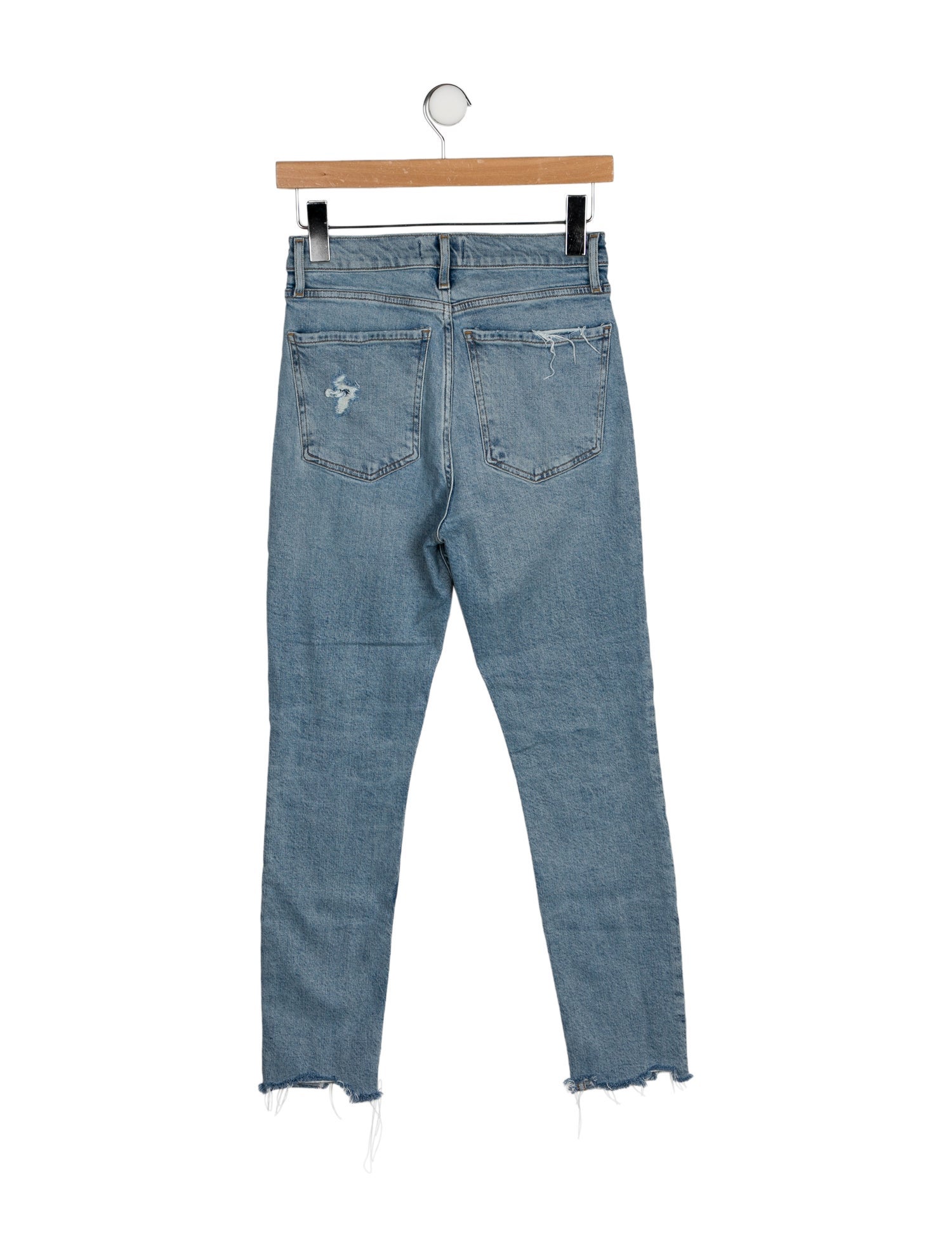 AGOLDE High-Rise Straight Leg Jeans